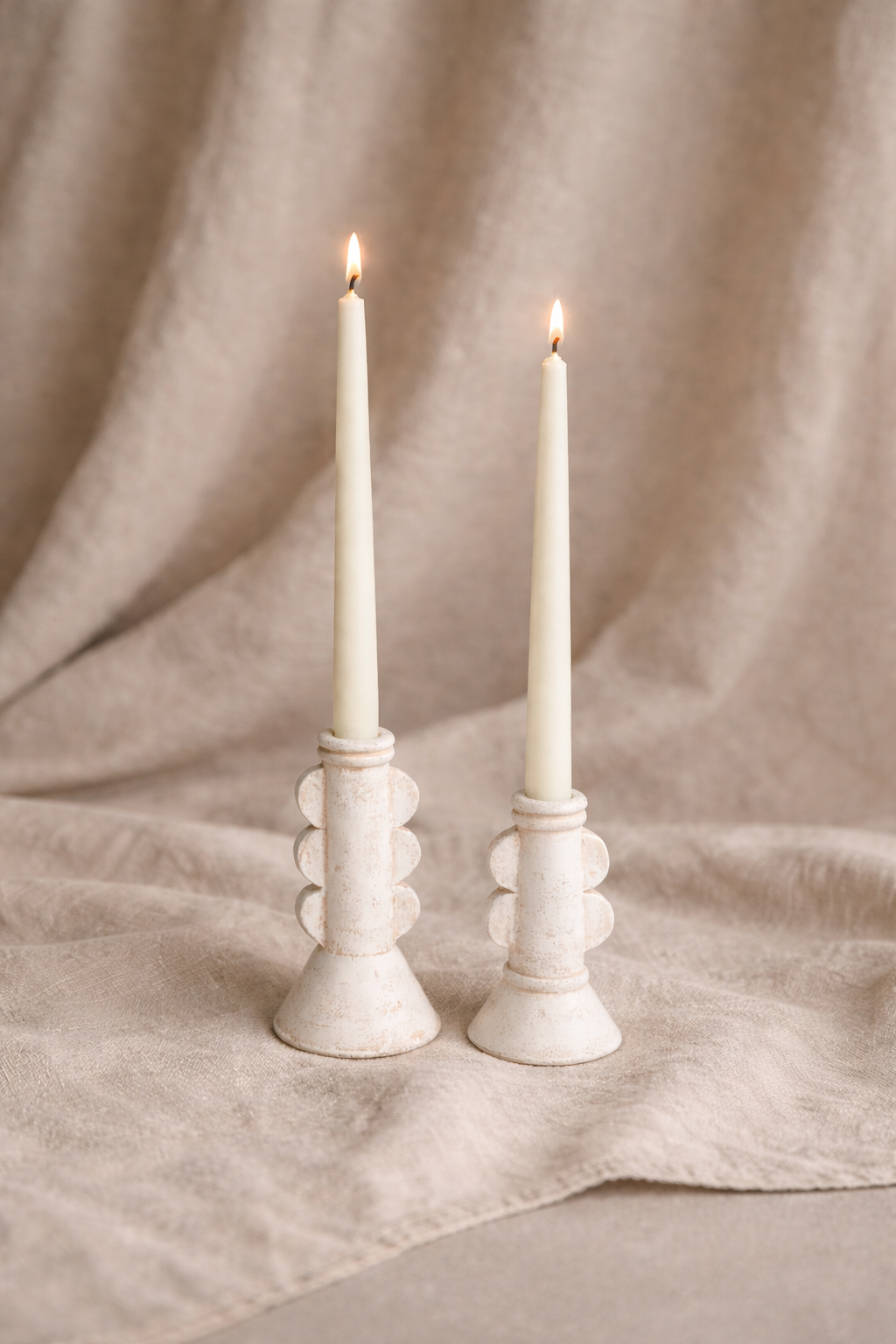 Luna & Raya Candle Holders by MESO