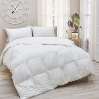 Luxury Goose Down Comforter – Summer Weight - Lightweight
