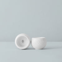 Lyngby Rhombe Tealight Holder, Set of 2