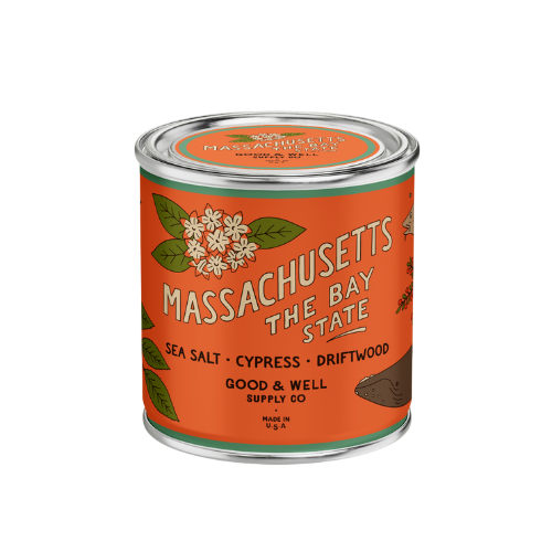 Massachusetts State Candle