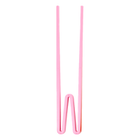 Melamine 'Beginner Friendly' Chopsticks in Assorted Classic Colors | Pink