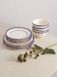 Jane 12 Piece Dinnerware Set with Cereal Bowl