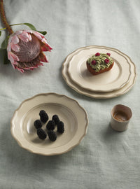 Sylvia 12 Piece Dinnerware Set with Pasta Bowl