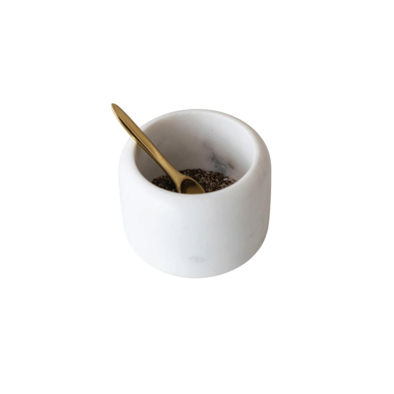 Marble Pinch Pot + Spoon