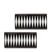Marrakech Medium Sushi Trays, Set of 2