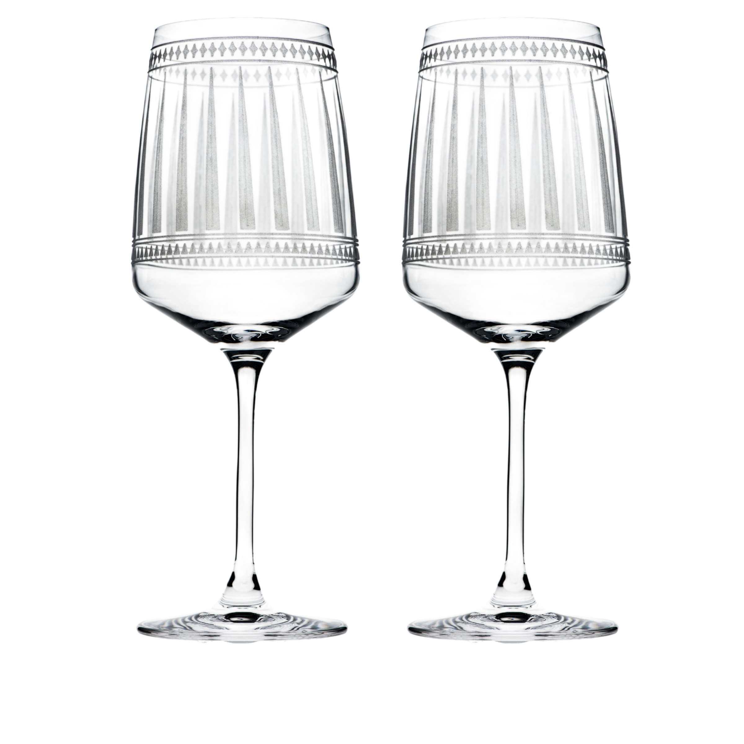 Marrakech Red Wine Glasses, Set of 2