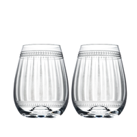 Marrakech Stemless Wine Glasses, Set of 2