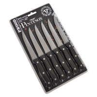 P Wood Regular Sized Meat Knives (Set of 6)