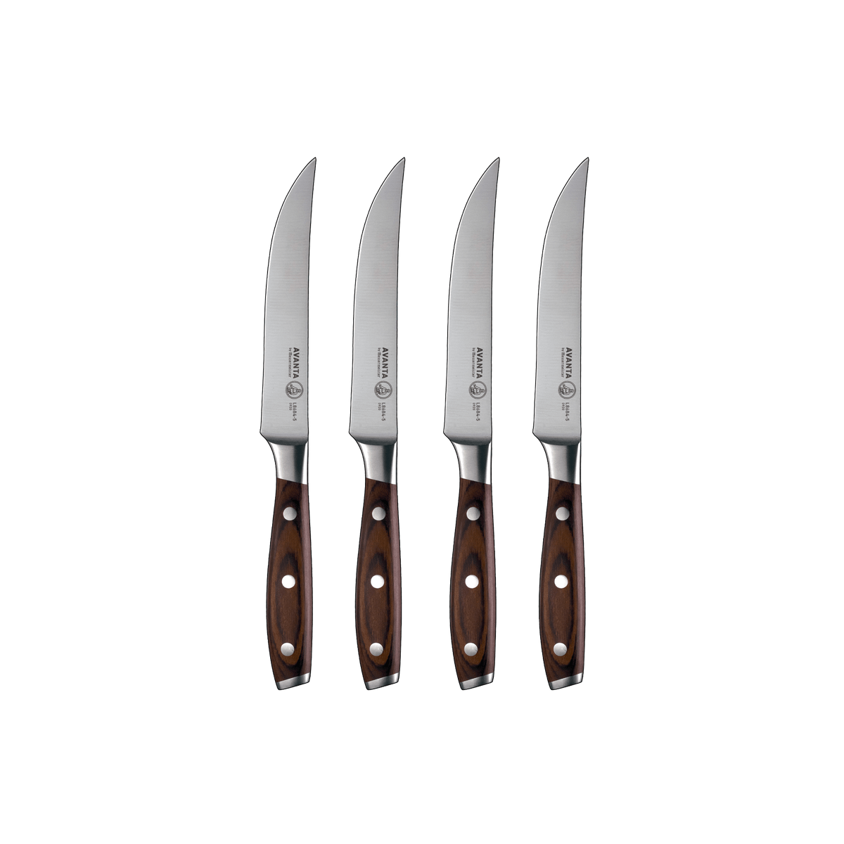 Avanta Pakkawood Steak Knife Set (Set of 4)