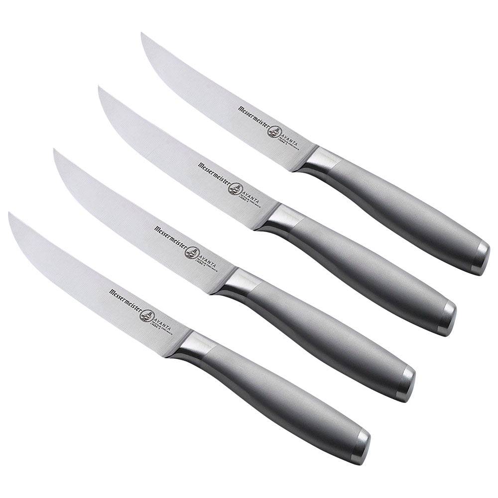 Avanta Stainless Fine Edge Steak Knife Set (Set of 4)