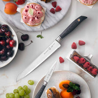 Blacksmith Scalloped Slicing Knife - 8.5"
