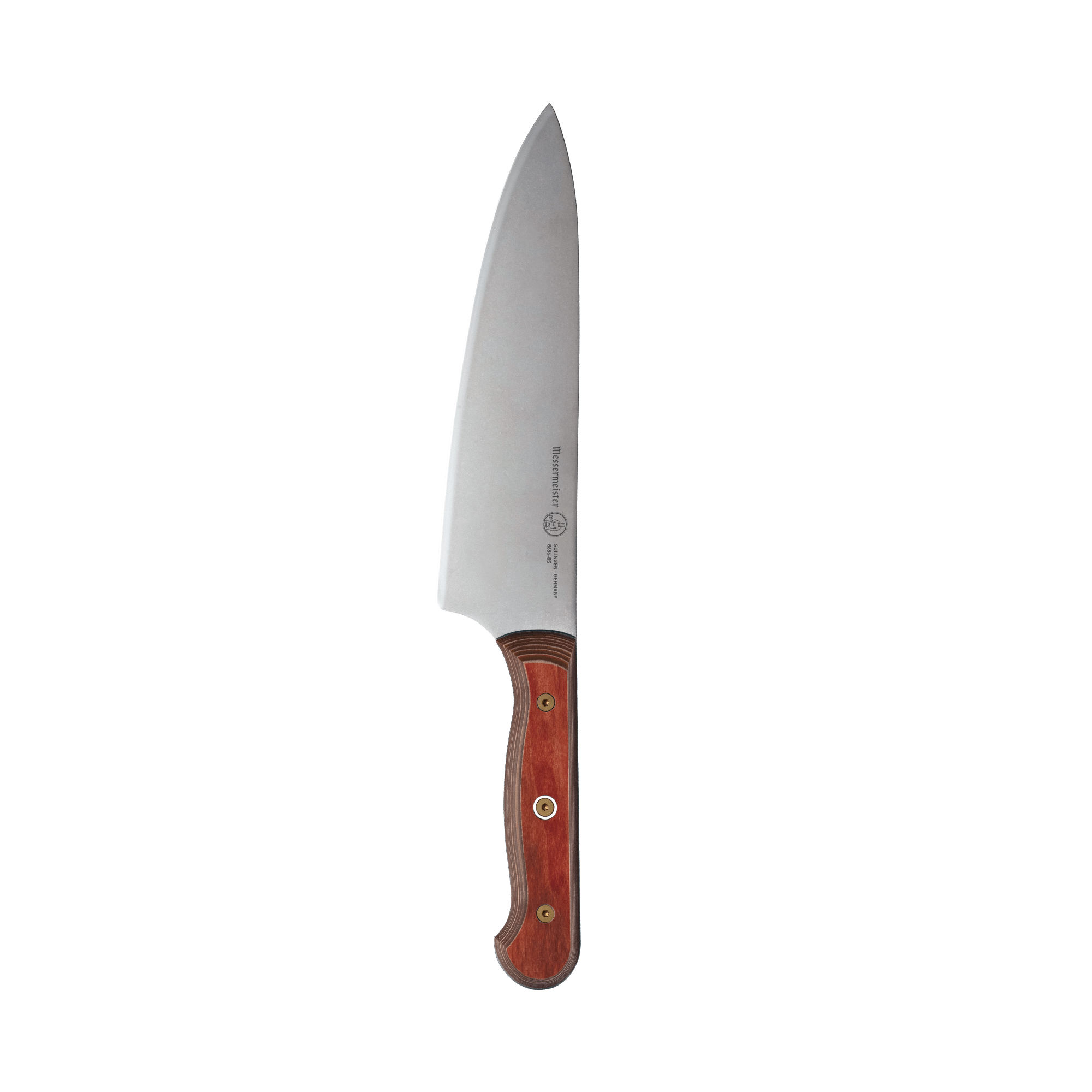 Custom Red Chef's Knife - 8"