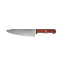 Custom Red Chef's Knife - 8"