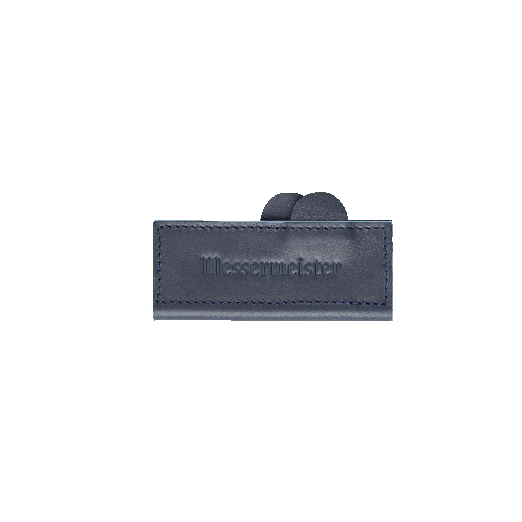Midnight Navy Leather Magnetic Edge-Guard - 4"