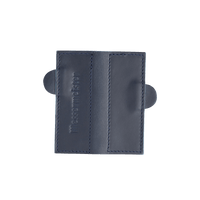 Midnight Navy Leather Magnetic Edge-Guard - 4"