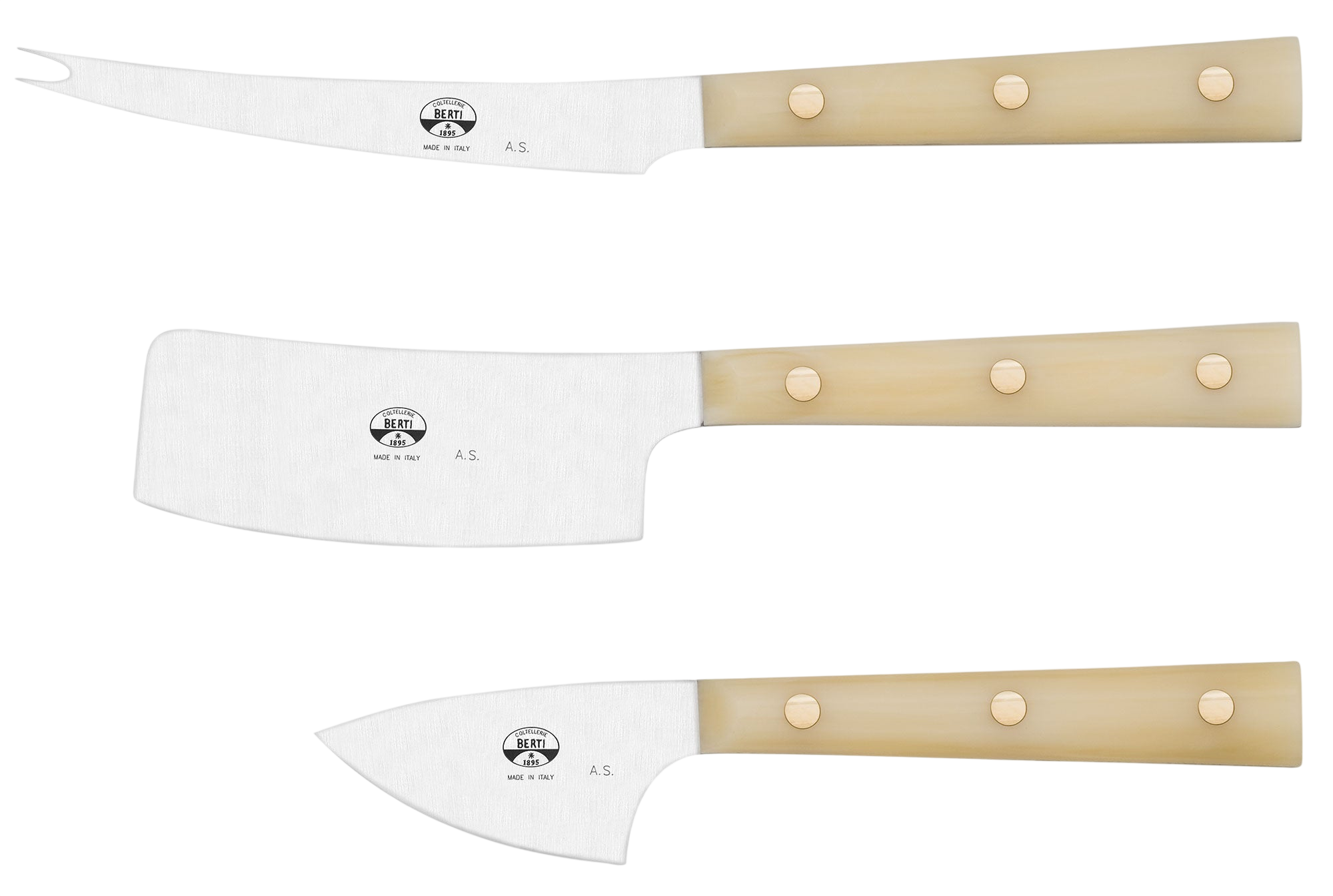 The Cheese Ceremony, Set of three knives