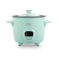 Dash Blue Mini Rice Cooker 2 Cups