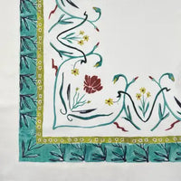 Moda Operandi Jardin Nouveau Linen Tablecloth