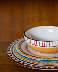Charlotte Hand-Painted Dinner Plate (Set of 4)