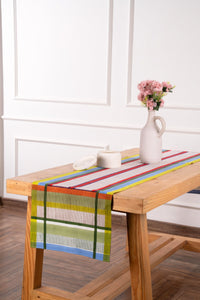 Modernist Striped Tablerunner