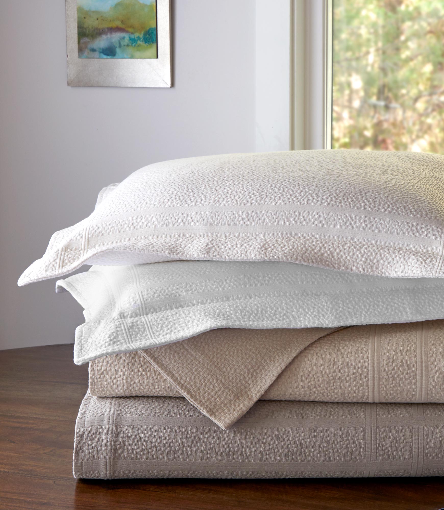 Montauk Matelassé Coverlet