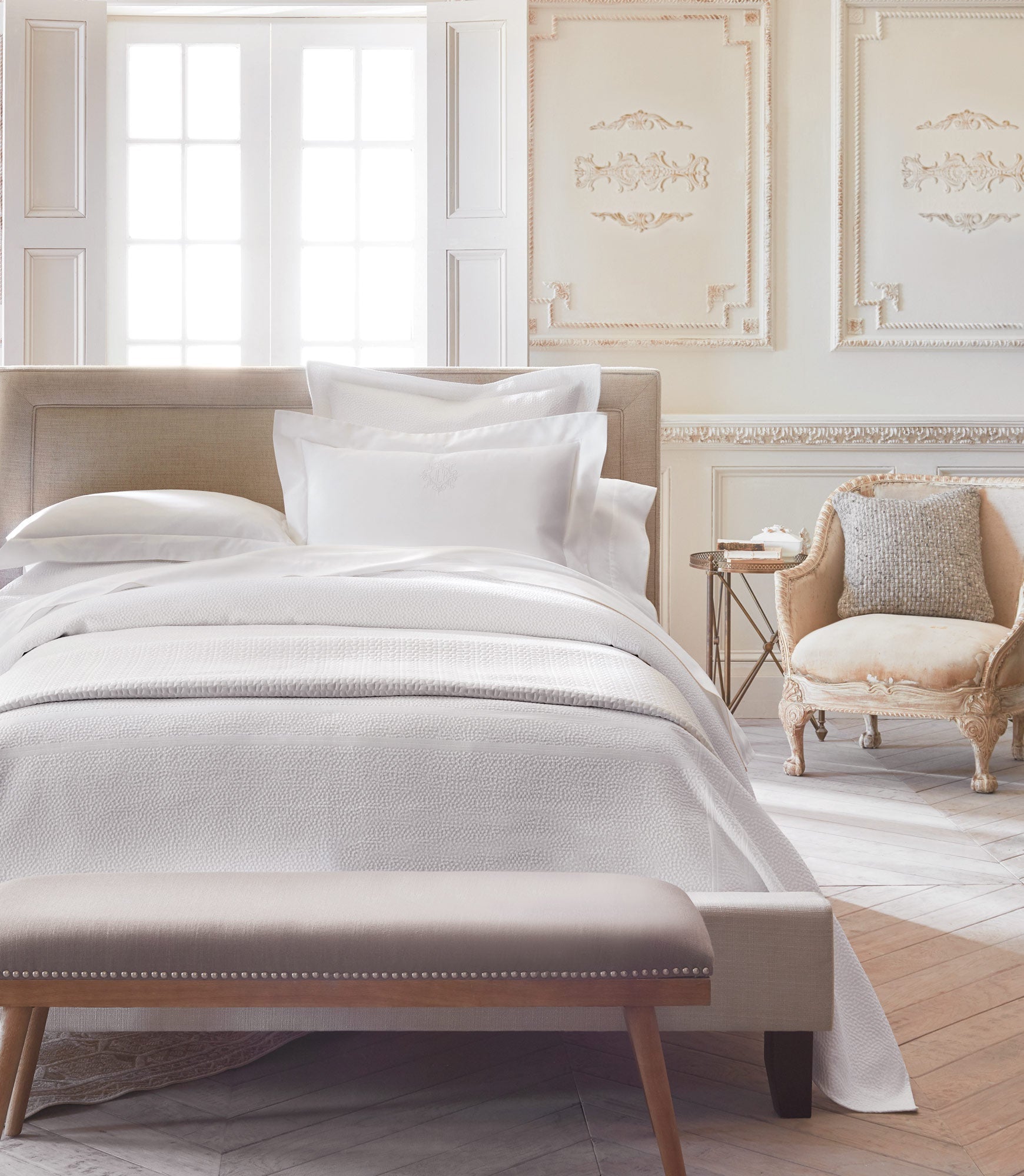 Montauk Matelassé Coverlet