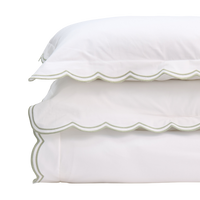 Sipsey Scallop Duvet Cover & Sham Bundle
