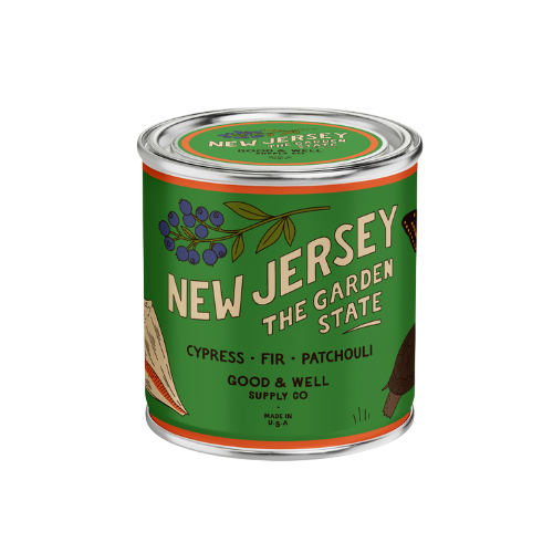 New Jersey State Candle