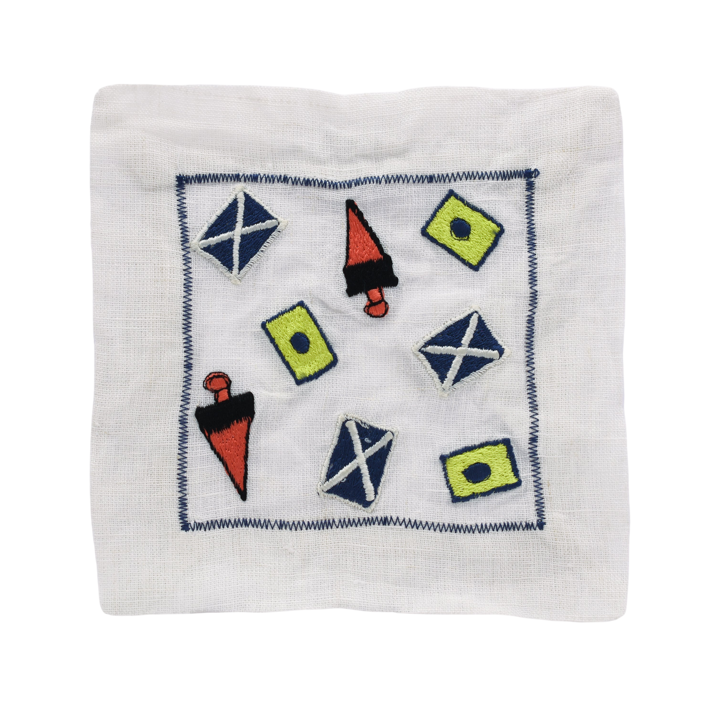 Nautical Cocktail Napkins (Set of 4)