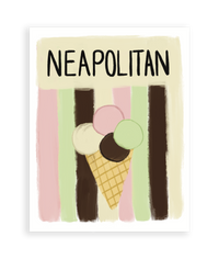 Neapolitan Art Print