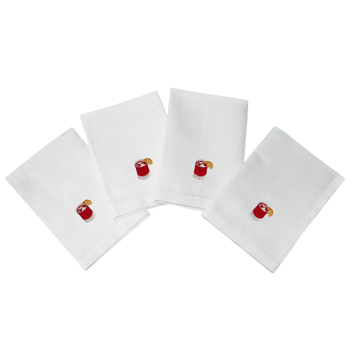 'Negroni' Dinner Napkins (Set of 4)