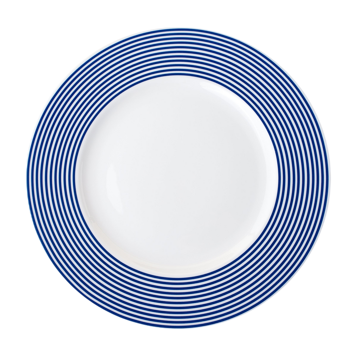 Newport Stripe Rimmed Dinner Plate