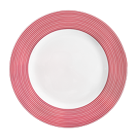 Newport Stripe Rimmed Dinner Plate