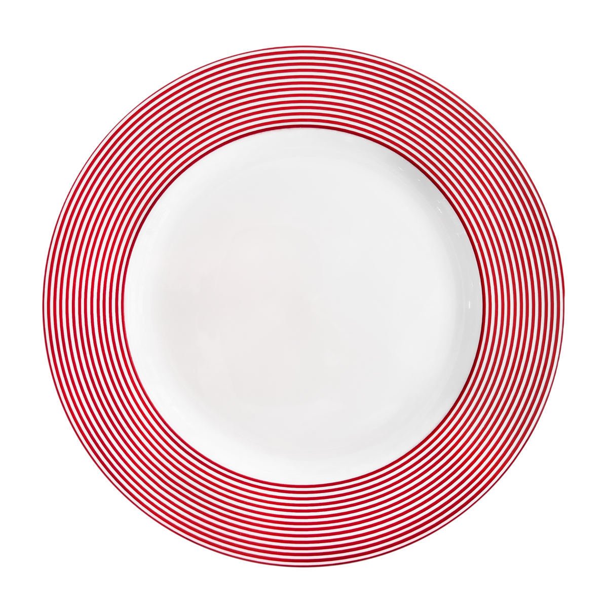 Newport Stripe Rimmed Dinner Plate