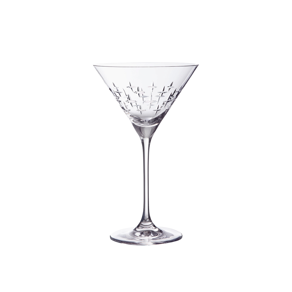 Newport Twist Martini Glasses (Set of 4)