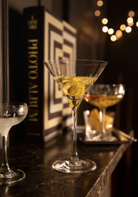 Newport Twist - Gift Box of 4 Martini Glasses