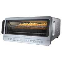 Ninja Black/Silver Toaster Oven with Air Fry
