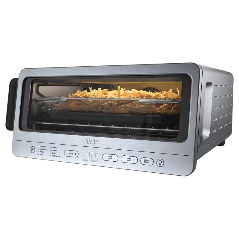 Ninja Black/Silver Toaster Oven with Air Fry