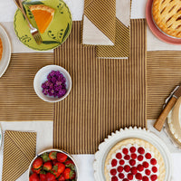Nutmeg Crosshatch Napkin
