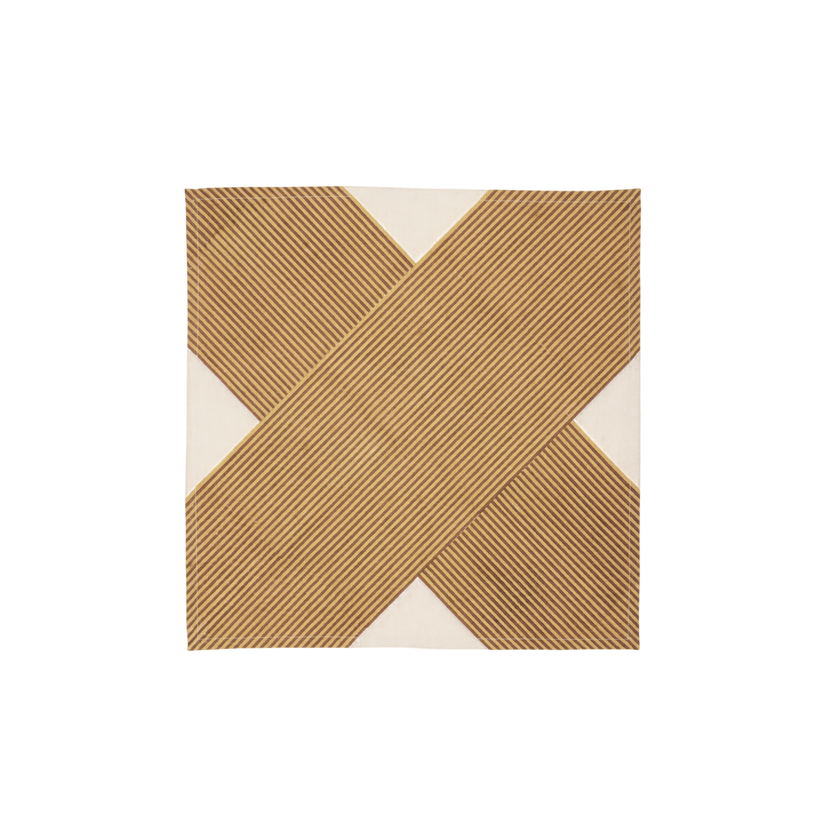 Nutmeg Crosshatch Napkin