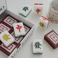 Lucky Mahjong Tile Candles