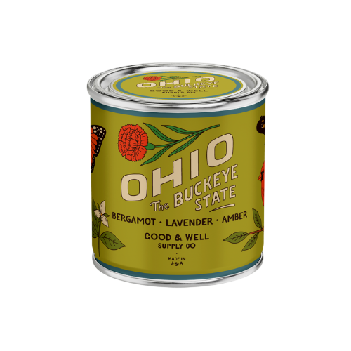 Ohio State Candle