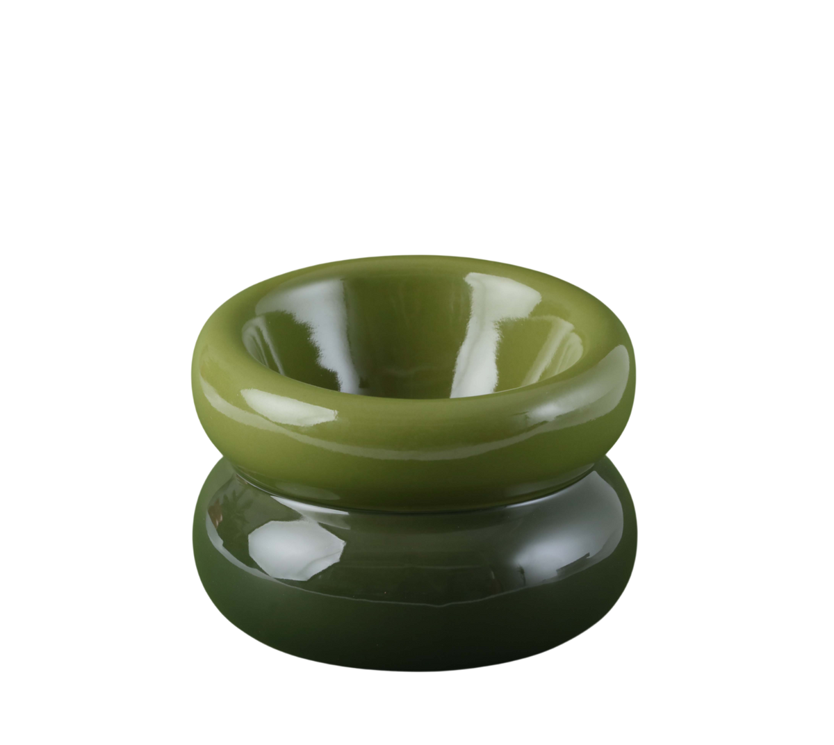 Soufflé Pet Bowl - Avocado Green