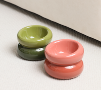 Soufflé Pet Bowl - Rose Pink