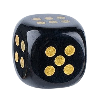 Dice - 15mm Natural Jade Laser Engraved Cube Dice with Rounded Edges Semi-Precious Stone (Set of 2)
