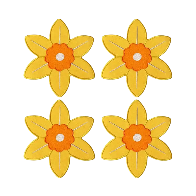 Octaevo Daffodil Coaster (Set of 4)