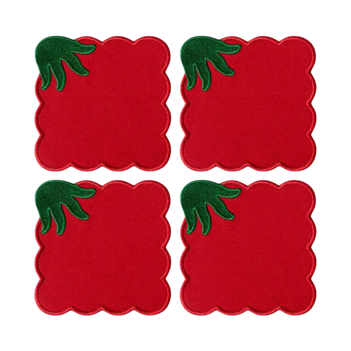 Octaevo Tomato Coaster (Set of 4)