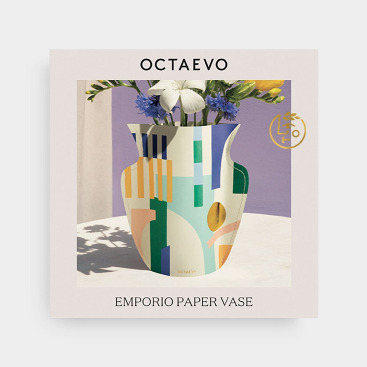 OCTAEVO Emporio Mini Paper Vase