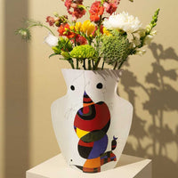 OCTAEVO Miró Paper Vase - Ivory