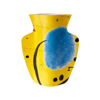 OCTAEVO Miró Paper Vase - Yellow